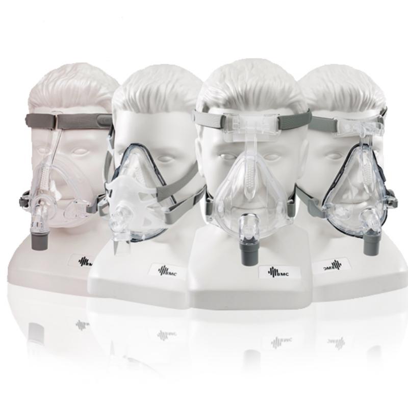 BMC Full Face CPAP/BiPAP Mask with Headgear by HitMyNeed