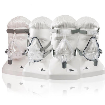 BMC Full Face CPAP/BiPAP Mask with Headgear by HitMyNeed