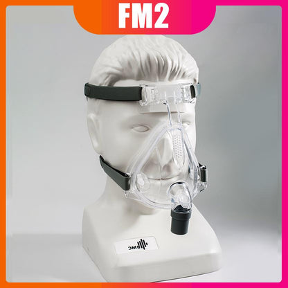 BMC Full Face CPAP/BiPAP Mask with Headgear by HitMyNeed