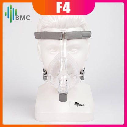 BMC Full Face CPAP/BiPAP Mask with Headgear by HitMyNeed