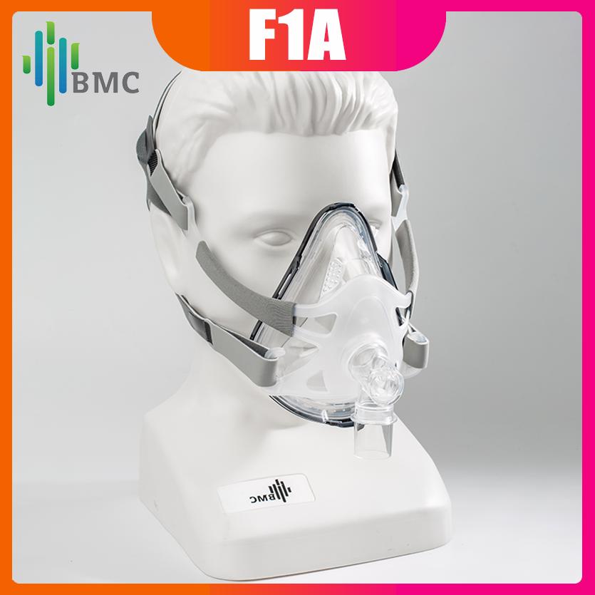 BMC Full Face CPAP/BiPAP Mask with Headgear by HitMyNeed