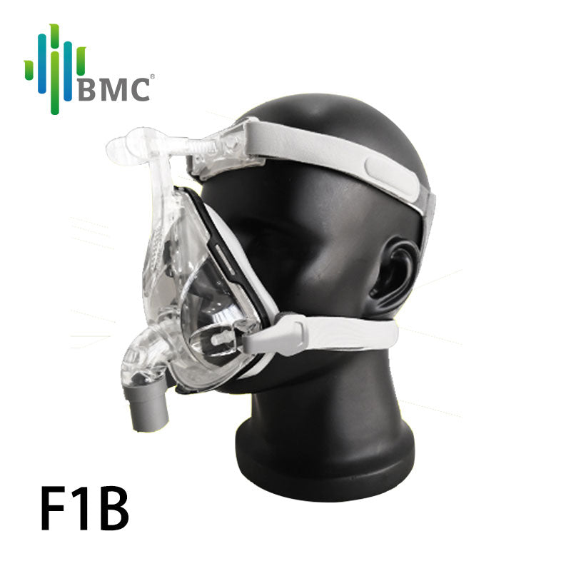 BMC Full Face CPAP/BiPAP Mask with Headgear f1b large by HitMyNeed