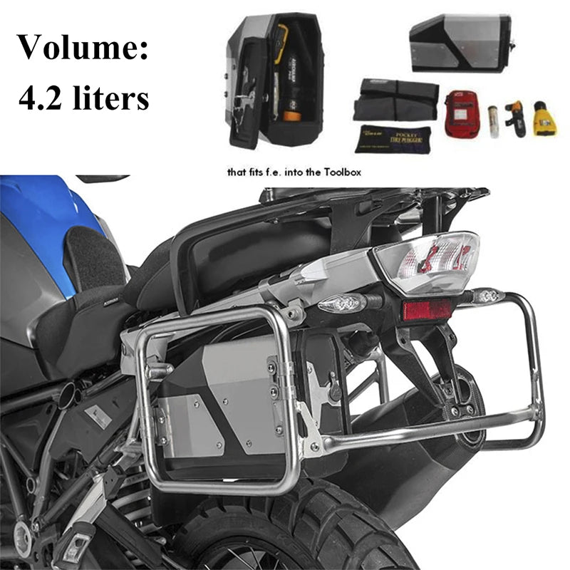 BMW GS 4.2L Lockable Toolbox for Side Case Rack by HitMyNeed