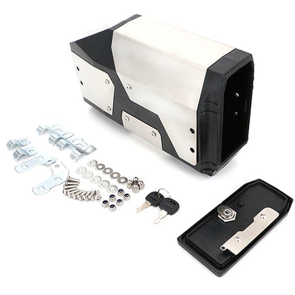 BMW GS 4.2L Lockable Toolbox for Side Case Rack silver by HitMyNeed