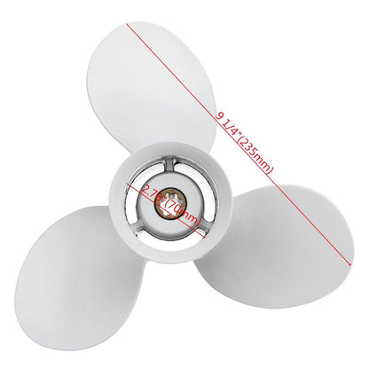 Boat Propeller for Yamaha 9.9-15HP, 9 1/4x12, 3-Blade by HitMyNeed