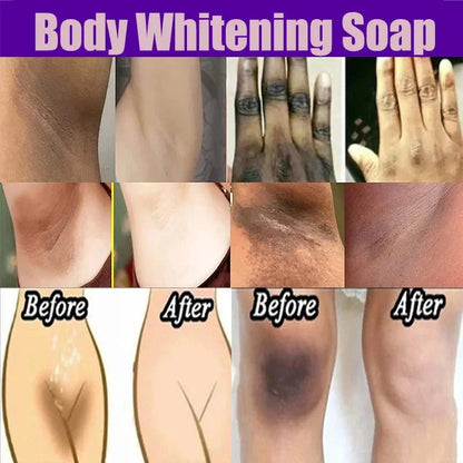 Body Brightening & Deep Cleansing Exfoliating Soap by HitMyNeed