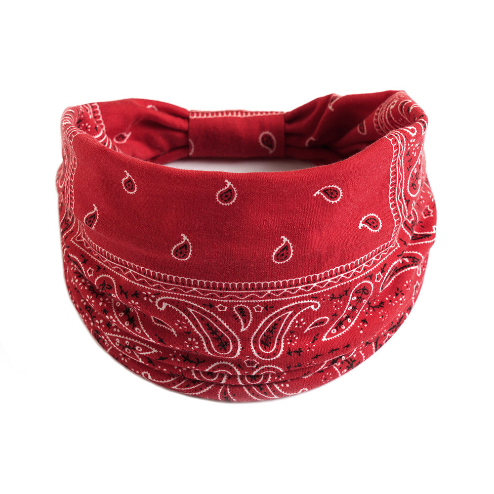 Bohemian Wide Bandana Hairband for Women 13 by HitMyNeed
