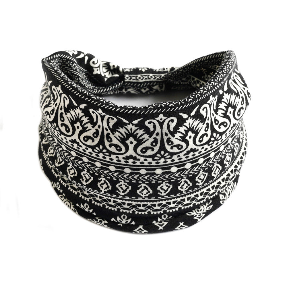 Bohemian Wide Bandana Hairband for Women 17 by HitMyNeed