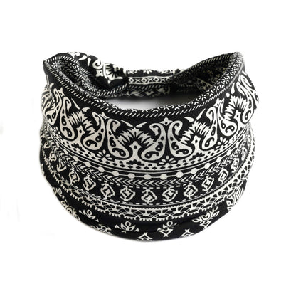 Bohemian Wide Bandana Hairband for Women 17 by HitMyNeed