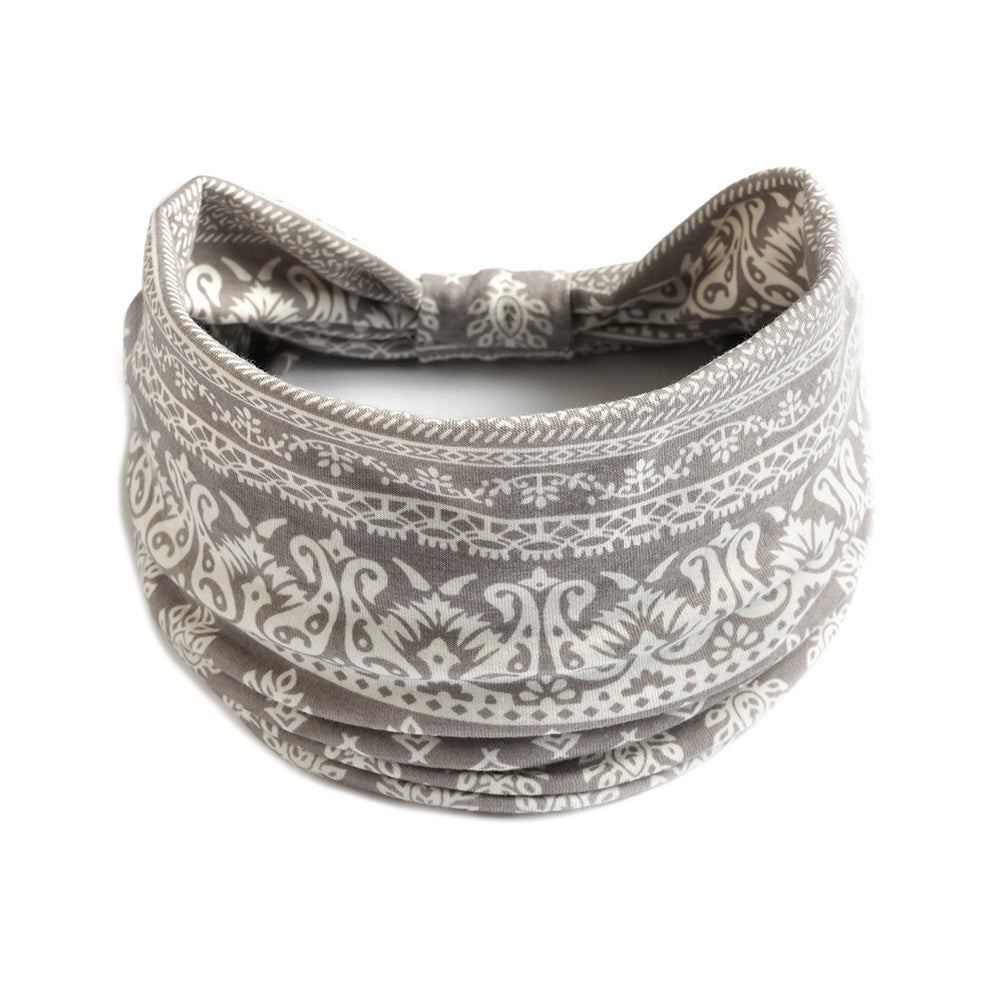 Bohemian Wide Bandana Hairband for Women 20 by HitMyNeed