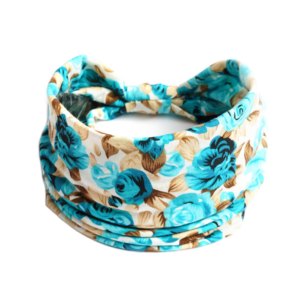 Bohemian Wide Bandana Hairband for Women 22 by HitMyNeed