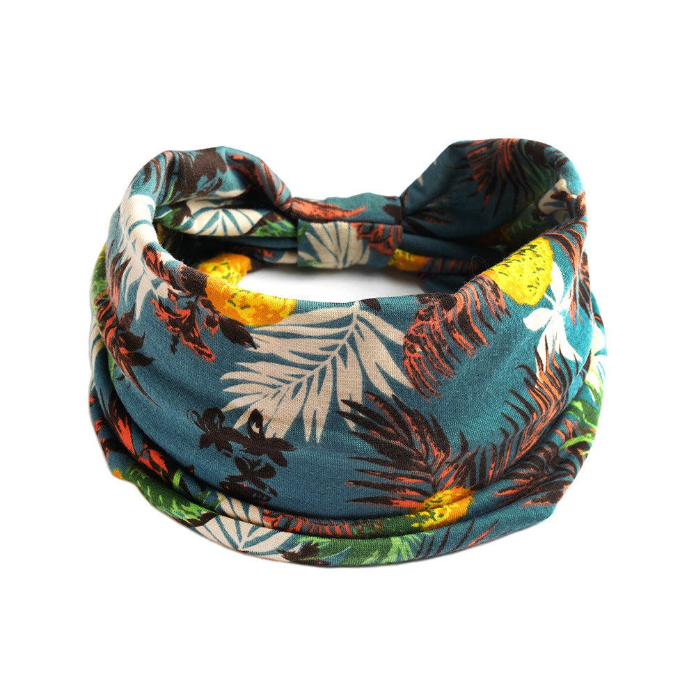 Bohemian Wide Bandana Hairband for Women 25 by HitMyNeed
