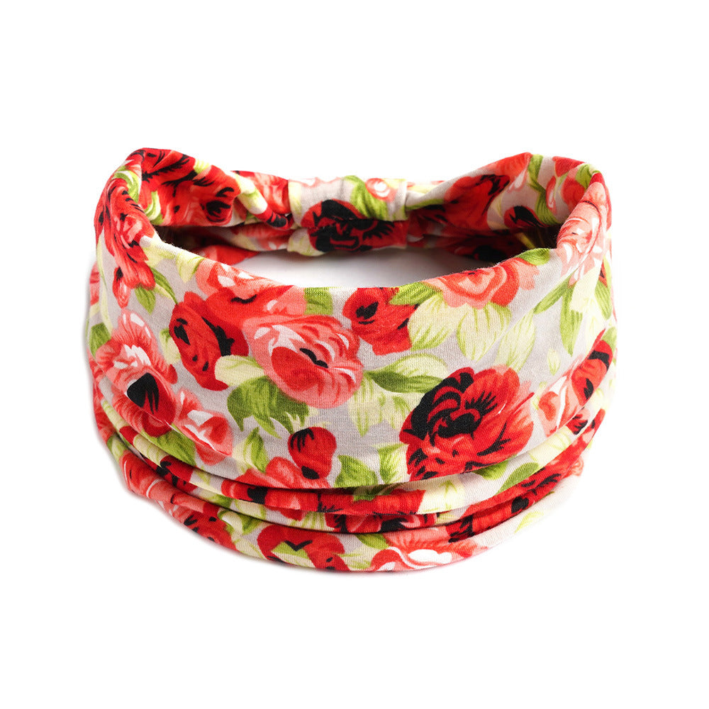 Bohemian Wide Bandana Hairband for Women 26 by HitMyNeed