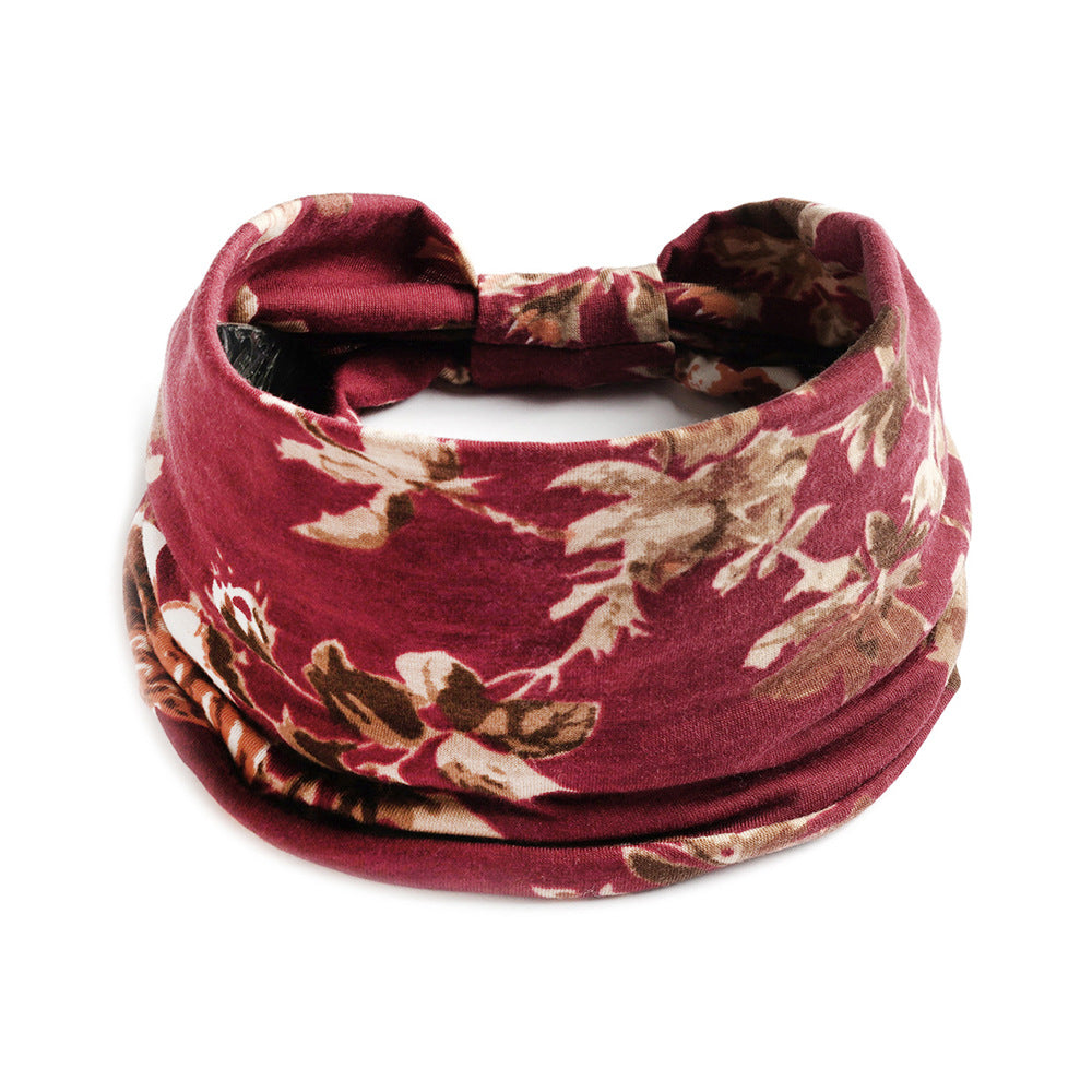 Bohemian Wide Bandana Hairband for Women 27 by HitMyNeed
