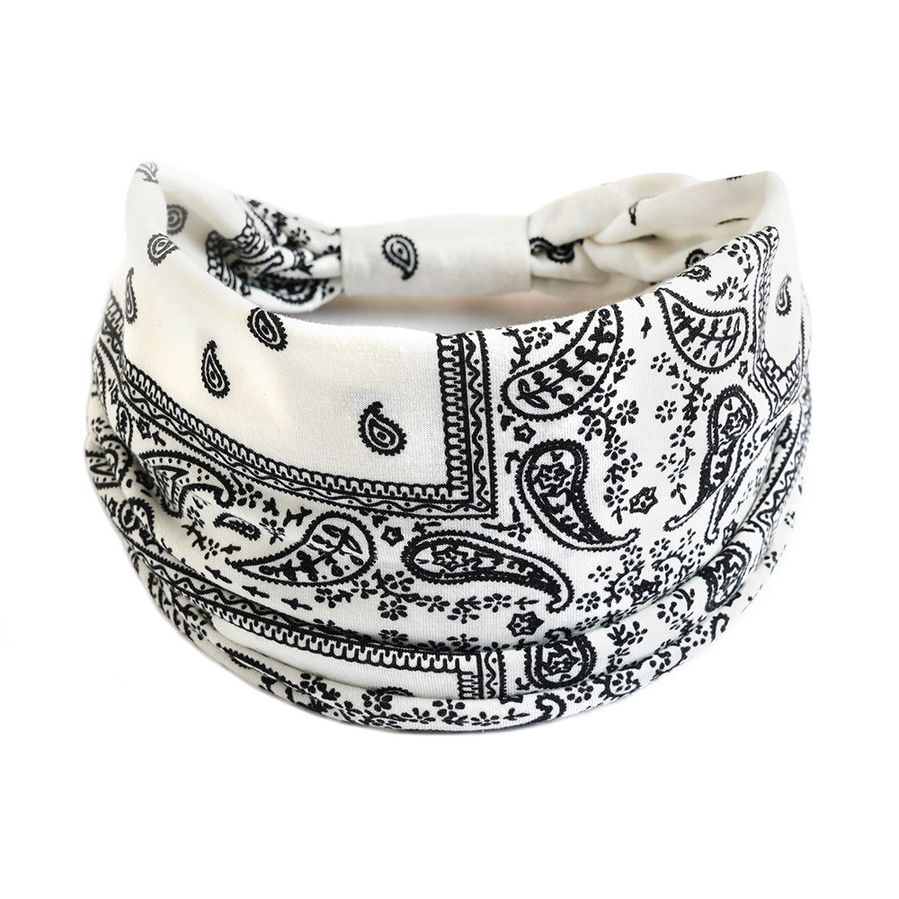 Bohemian Wide Bandana Hairband for Women 4 by HitMyNeed