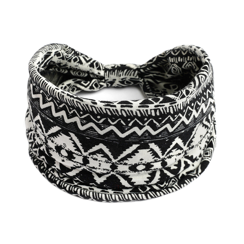 Bohemian Wide Bandana Hairband for Women 49 by HitMyNeed
