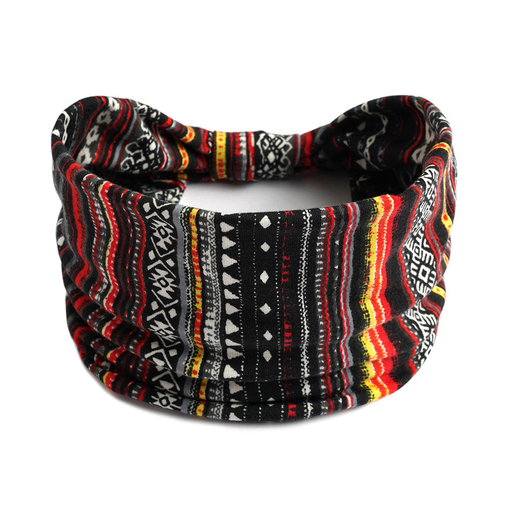 Bohemian Wide Bandana Hairband for Women 51 by HitMyNeed