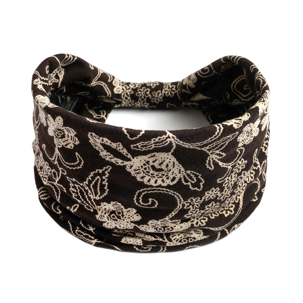 Bohemian Wide Bandana Hairband for Women 53 by HitMyNeed