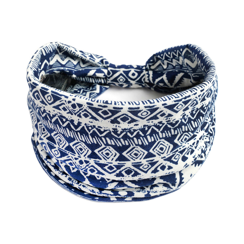 Bohemian Wide Bandana Hairband for Women 56 by HitMyNeed