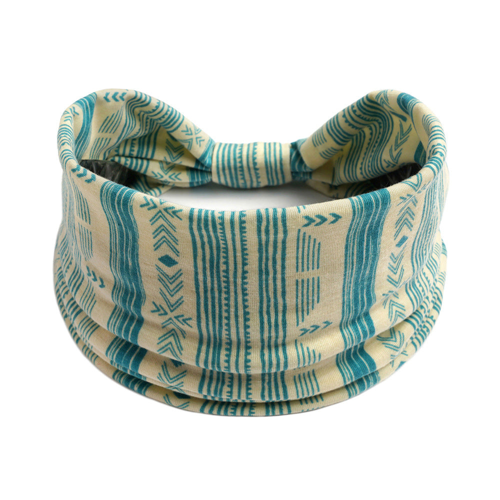 Bohemian Wide Bandana Hairband for Women 57 by HitMyNeed