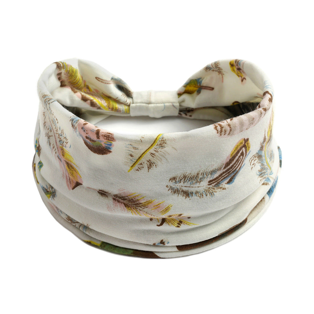 Bohemian Wide Bandana Hairband for Women 60 by HitMyNeed
