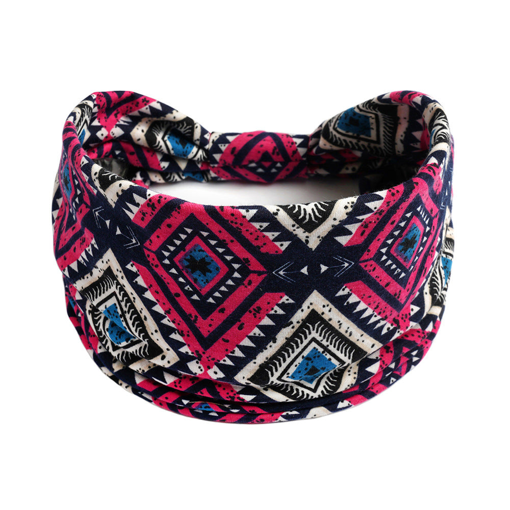 Bohemian Wide Bandana Hairband for Women 67 by HitMyNeed