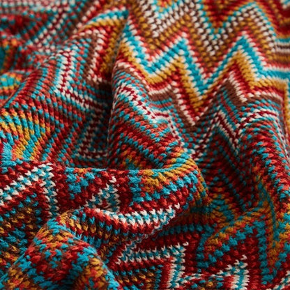 Boho Aztec Throw Blanket & Sofa Cover by HitMyNeed