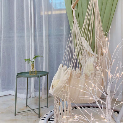 Boho Hanging Chair Rope Hammock Swing Seat by HitMyNeed