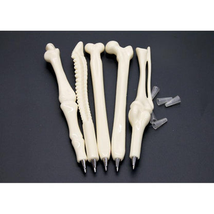 Bone Style Funny Pens Set of 5 for Medical Staff by HitMyNeed