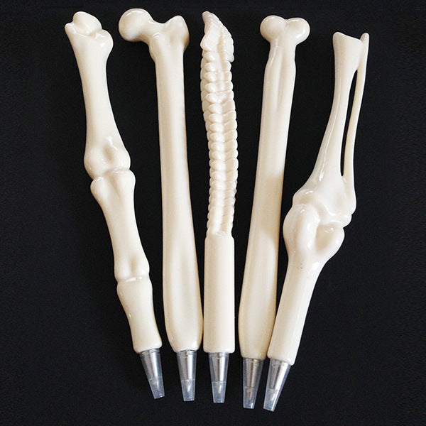 Bone Style Funny Pens Set of 5 for Medical Staff by HitMyNeed