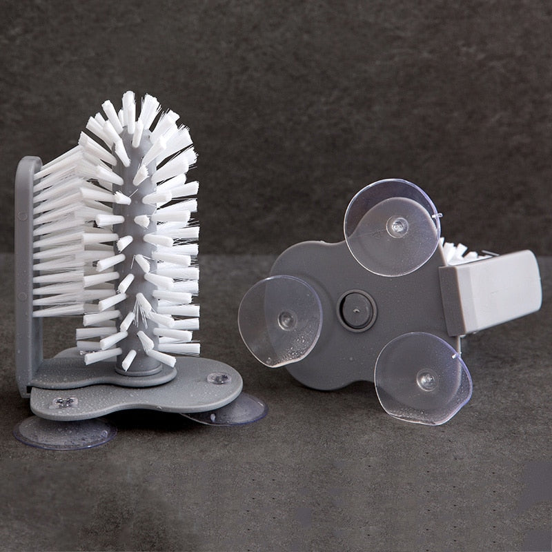Bottle Brush Tree Suction Base Cleaner by HitMyNeed