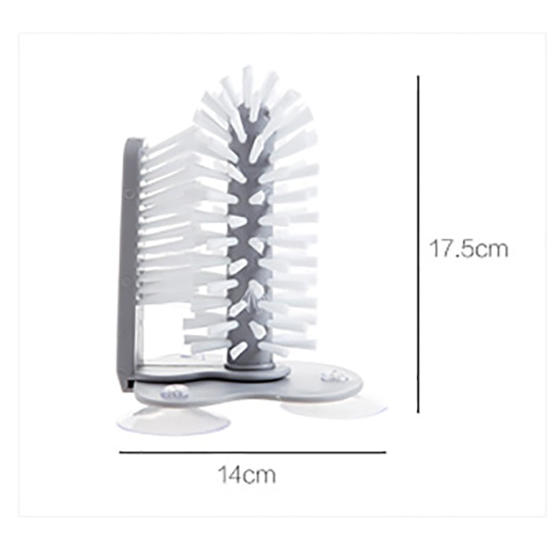Bottle Brush Tree Suction Base Cleaner by HitMyNeed
