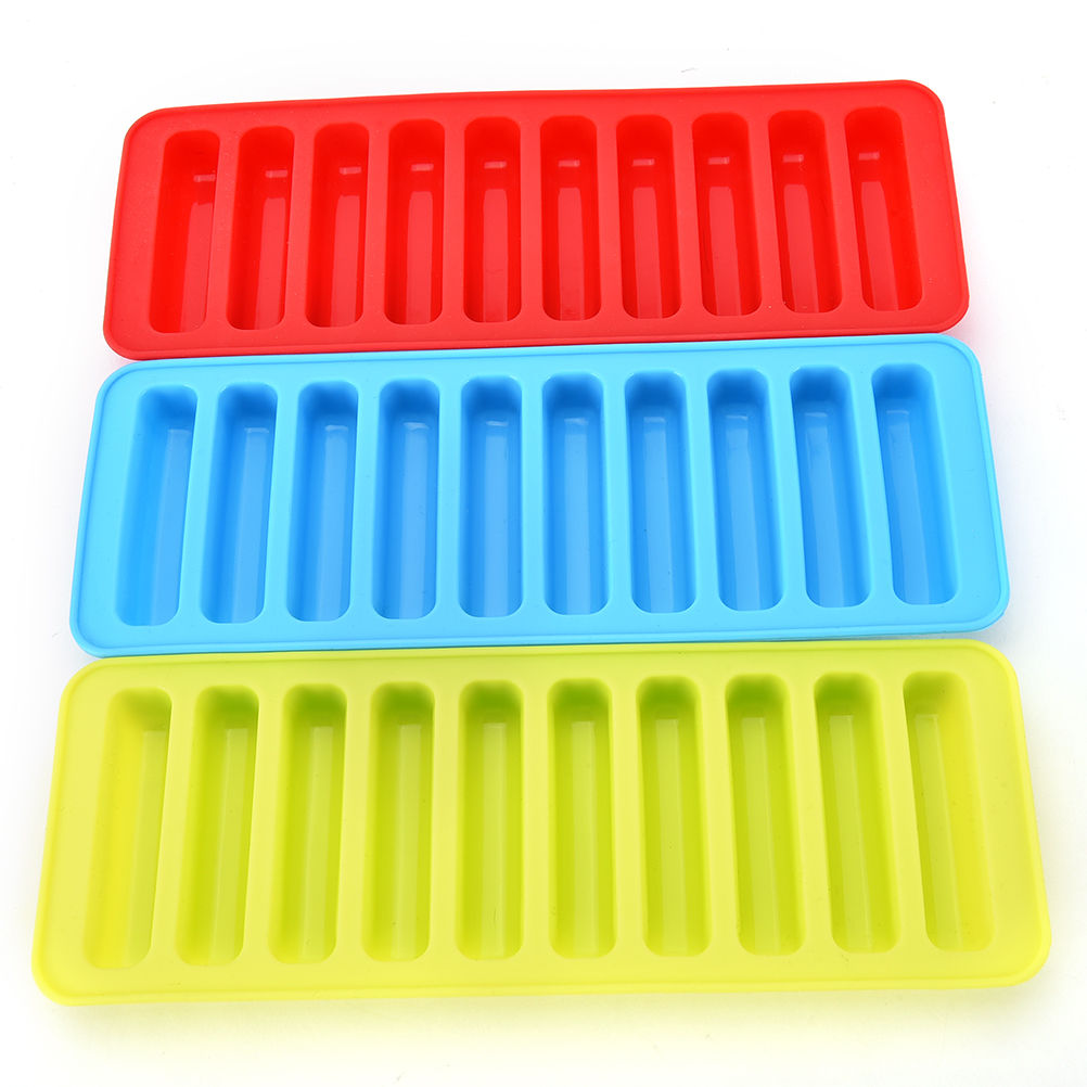 Bottle Ice Cube Tray 10-Hole Silicone Molder by HitMyNeed