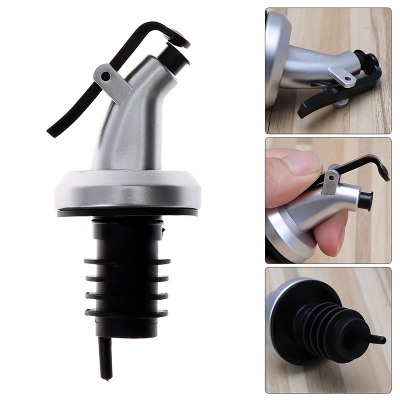 Bottle Stopper Liquid Dispenser for Oils & Wine by HitMyNeed