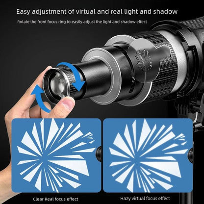 Bowens Mount Optical Snoot Light Kit with 35 Gobos by HitMyNeed