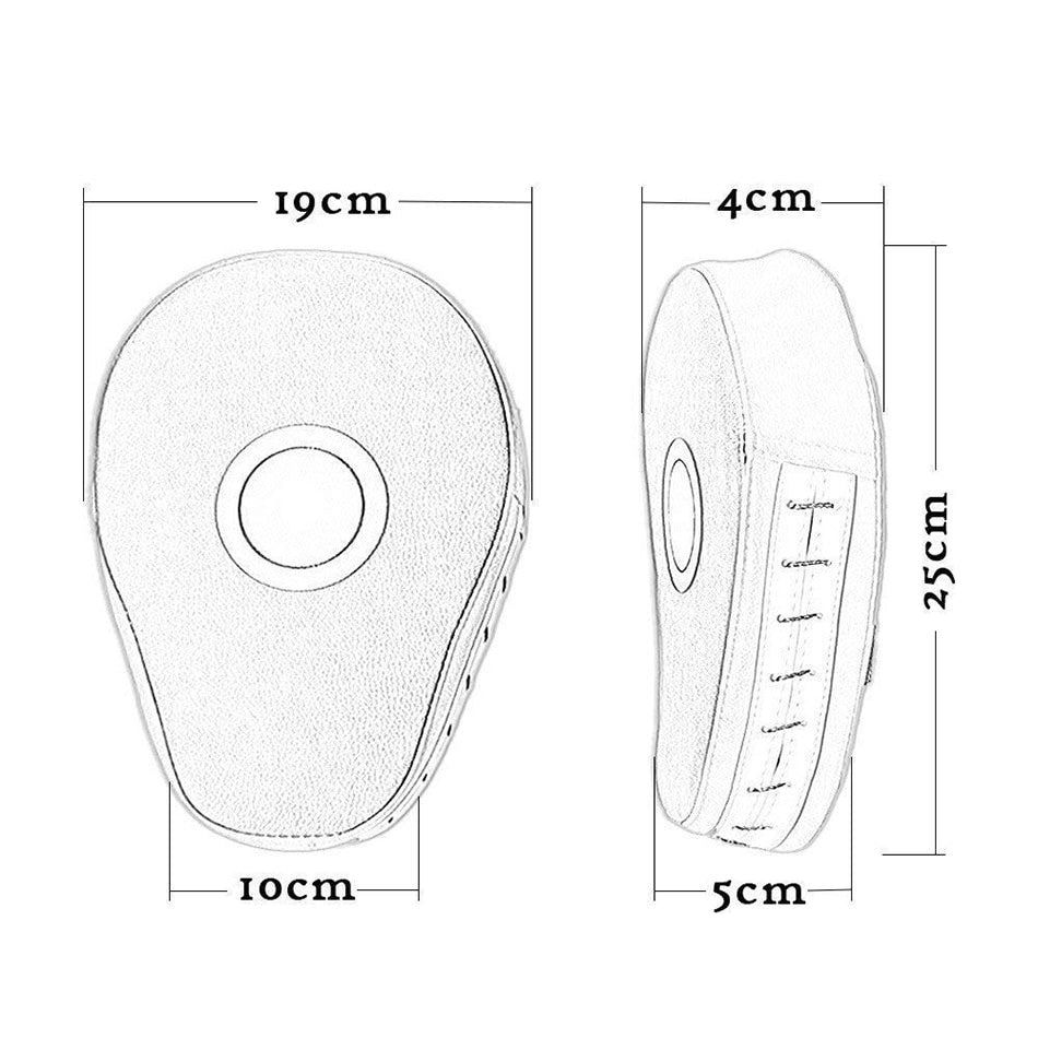 Boxing Punch Target Pads (Pair) for Training by HitMyNeed