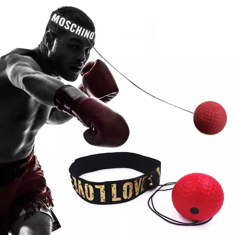 Boxing Reflex Ball Headband Hand-Eye Training Set by HitMyNeed