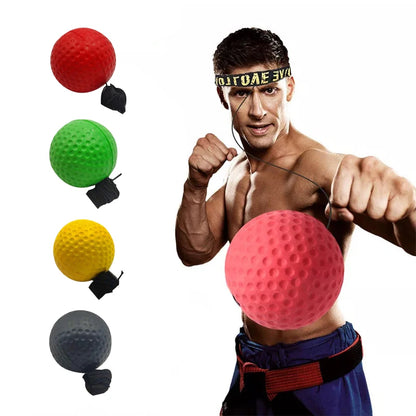 Boxing Reflex Ball Headband Hand-Eye Training Set by HitMyNeed
