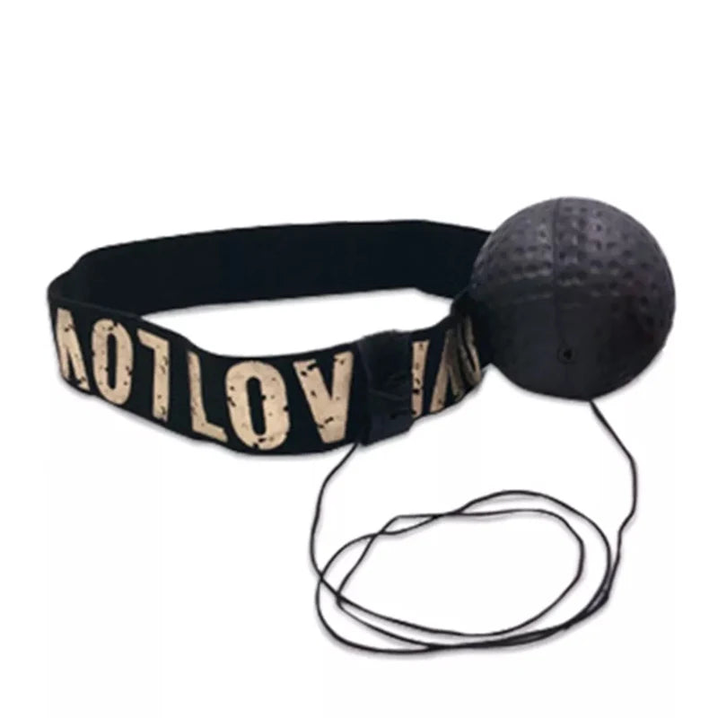 Boxing Reflex Ball Headband Hand-Eye Training Set black-set by HitMyNeed