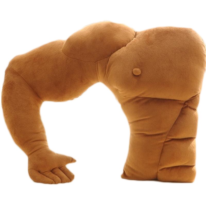 Boyfriend Muscular Arm Pillow for Cuddling right-arm by HitMyNeed