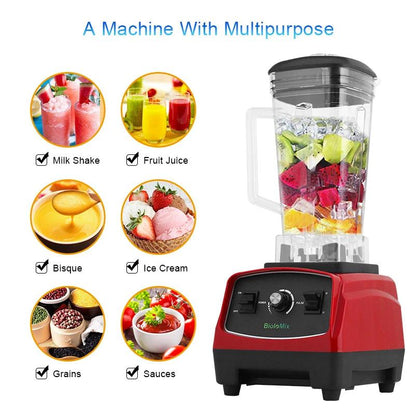 BPA-Free 2200W Commercial Blender 2L, 3HP Motor by HitMyNeed