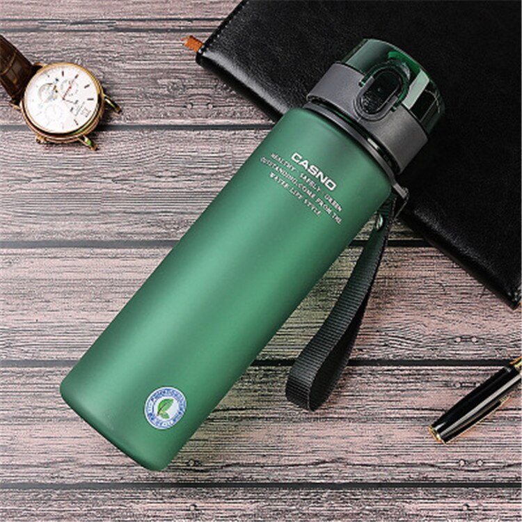 BPA Free Leak-Proof Sports Water Bottle 400ml / 560ml 400ml green by HitMyNeed