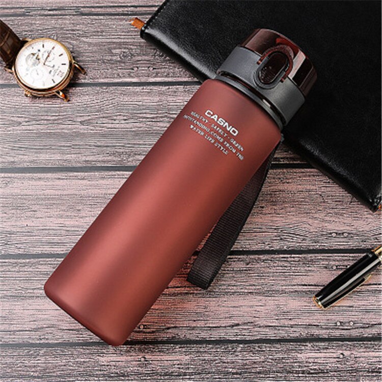 BPA Free Leak-Proof Sports Water Bottle 400ml / 560ml 400ml red by HitMyNeed