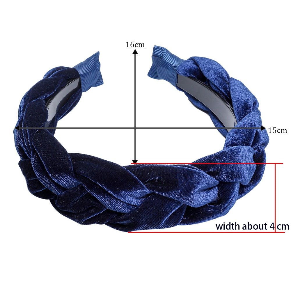 Braided Cloth Headband for Everyday Styling by HitMyNeed