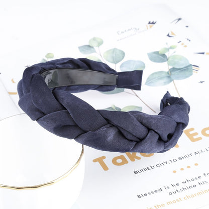 Braided Cloth Headband for Everyday Styling d-satin by HitMyNeed