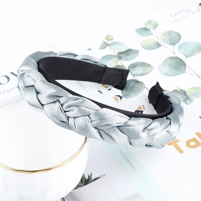 Braided Cloth Headband for Everyday Styling d-satin74 by HitMyNeed