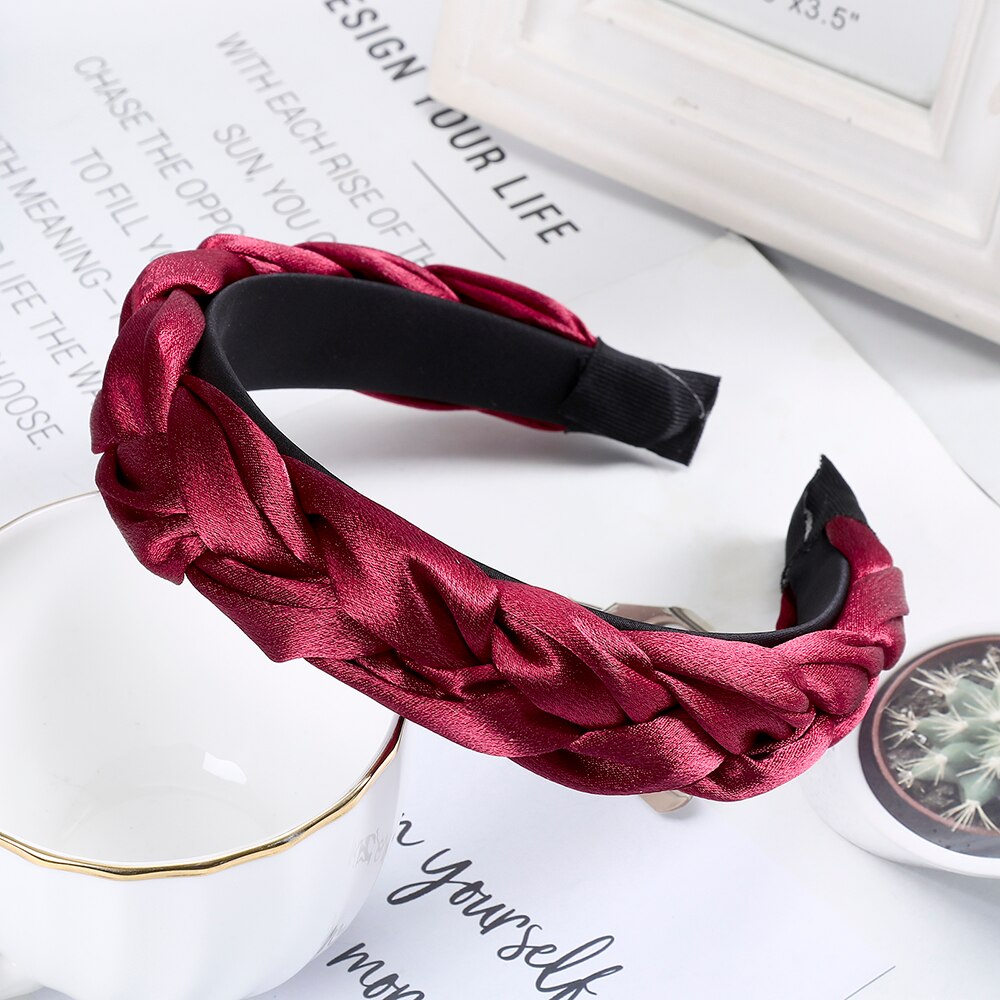 Braided Cloth Headband for Everyday Styling ry0674-f by HitMyNeed