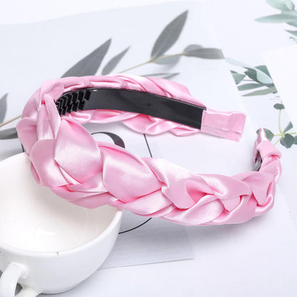 Braided Cloth Headband for Everyday Styling satin-e by HitMyNeed