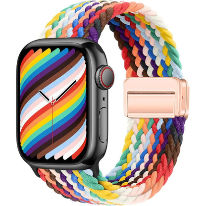 Braided Magnetic Band for Apple Watch 38-49mm pride-edition 38-40-41-42mm by HitMyNeed