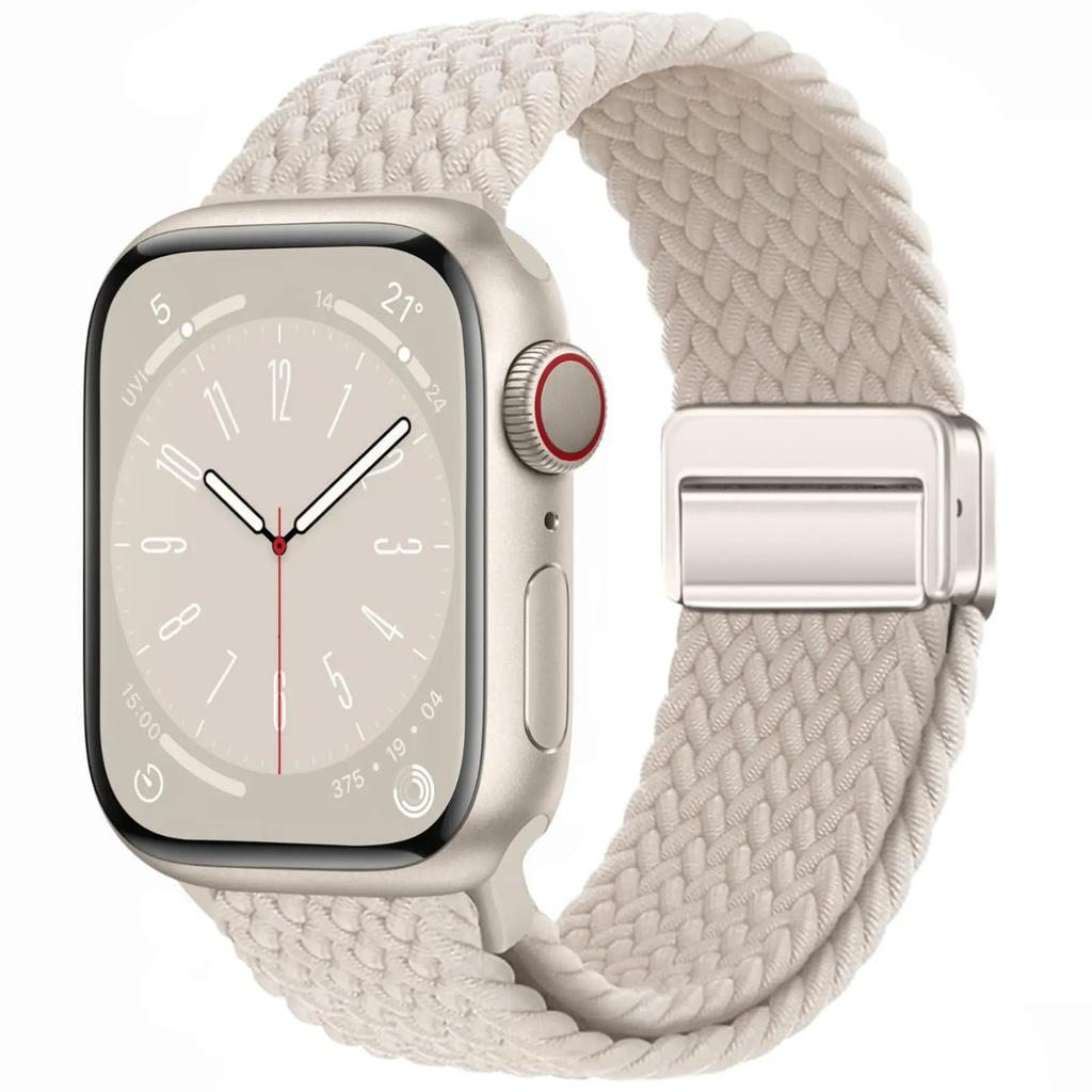 Braided Magnetic Band for Apple Watch 38-49mm star 42-44-45-46-49mm by HitMyNeed